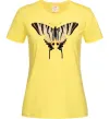 Женская футболка Косатець махаон Лимонный фото