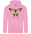 Мужская толстовка (худи) Косатець махаон Розовый фото
