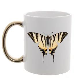 Чашка с цветной ручкой