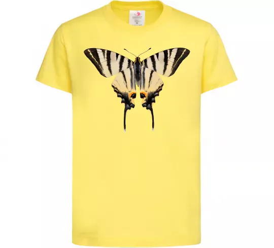 Дитяча футболка Косатець махаон Лимонний фото