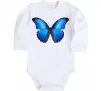 Детский боди Morpho menelaus Белый Детский боди Morpho menelaus Белый фото