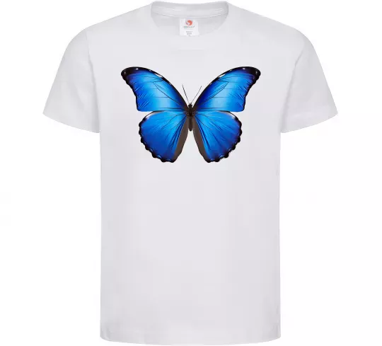 Детская футболка Morpho menelaus Белый фото