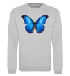 Світшот Morpho menelaus Сірий меланж фото