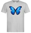 Мужская футболка Morpho menelaus Серый фото