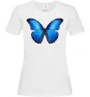 Женская футболка Morpho menelaus Белый фото