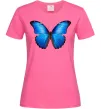 Женская футболка Morpho menelaus Ярко-розовый фото