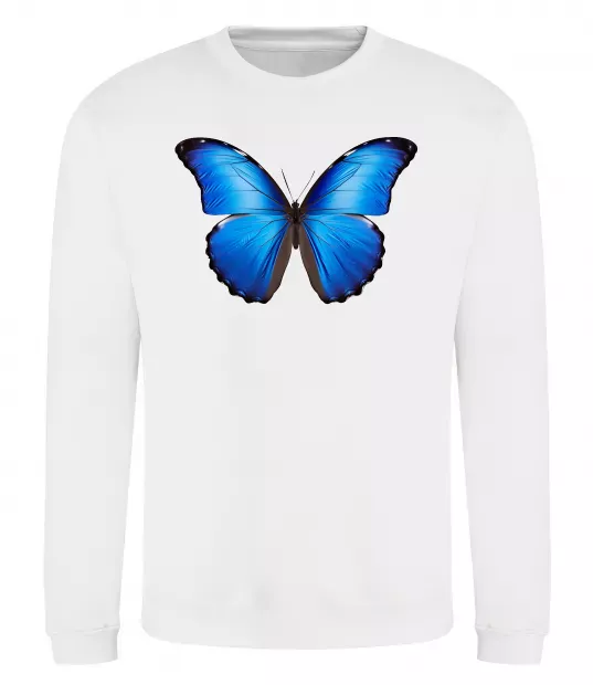 Свитшот Morpho menelaus Белый фото