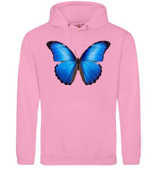 Женская толстовка (худи) Morpho menelaus Розовый фото