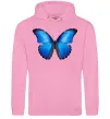 Женская толстовка (худи) Morpho menelaus Розовый фото