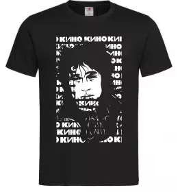 Мужская футболка КИНО Черный фото