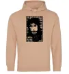 Женская толстовка (худи) Цой Кино арт Песочный фото