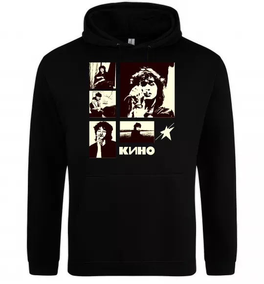 Жіноча толстовка (худі) Кино колаж Чорний фото