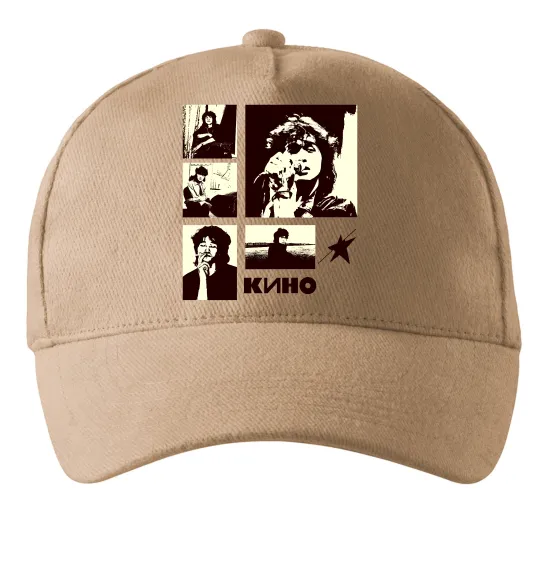 Кепка Кино колаж Пісочний фото