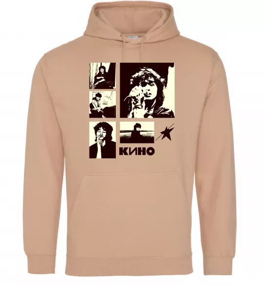 Жіноча толстовка (худі) Кино колаж Пісочний фото