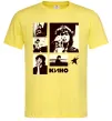 Мужская футболка Кино колаж Лимонный фото