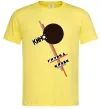 Мужская футболка Група крові Лимонный фото