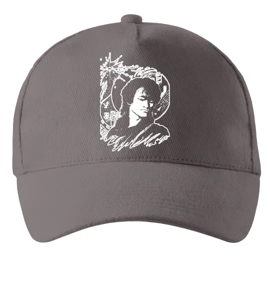 Кепка В.Цой Серый фото