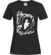 Жіноча футболка В.Цой Чорний фото