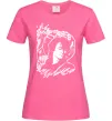 Жіноча футболка В.Цой Яскраво-рожевий фото