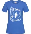 Жіноча футболка В.Цой Яскраво-синій фото