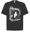 Футболка Оверсайз В.Цой Чорний фото