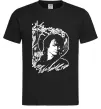 Чоловіча футболка В.Цой Чорний фото