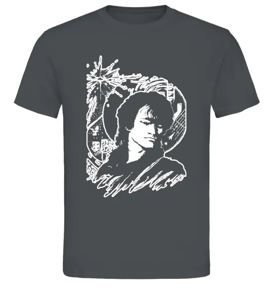 Чоловіча футболка В.Цой Графіт фото