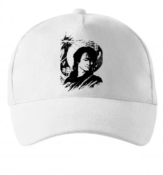 Кепка В.Цой Білий фото