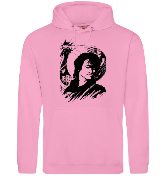 Чоловіча толстовка (худі) В.Цой Рожевий фото