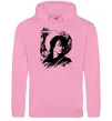Женская толстовка (худи) В.Цой Розовый фото