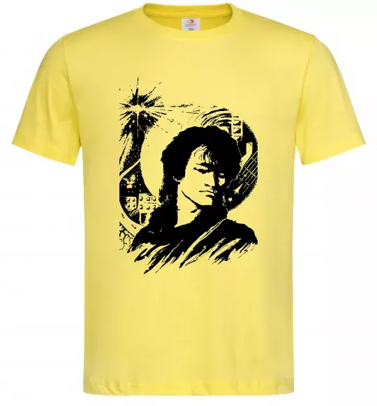 Чоловіча футболка В.Цой Лимонний фото