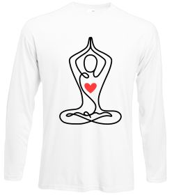 Лонгслів Падмасана з серцем