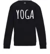 Детский Свитшот Yoga Черный фото