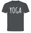 Чоловіча футболка Yoga Графіт фото