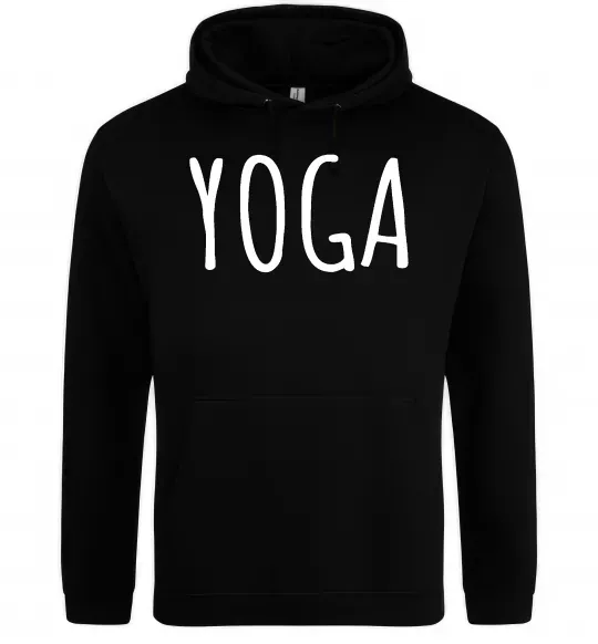 Жіноча толстовка (худі) Yoga Чорний фото