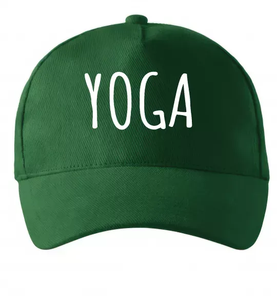 Кепка Yoga Темно-зеленый фото