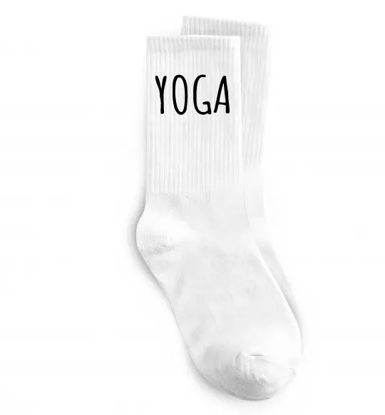 Носки Yoga Белый фото