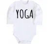Детский боди Yoga Белый фото
