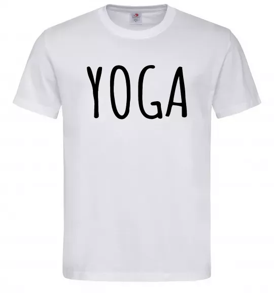 Чоловіча футболка Yoga Білий фото