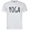 Чоловіча футболка Yoga Білий фото