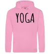 Чоловіча толстовка (худі) Yoga Рожевий фото