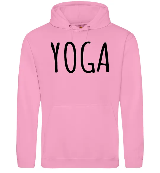 Женская толстовка (худи) Yoga Розовый фото