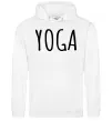 Жіноча толстовка (худі) Yoga Білий фото
