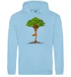 Мужская толстовка (худи) Дріада йога Голубой фото