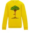 Детский Свитшот Дріада йога Солнечно желтый фото