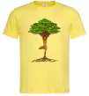 Чоловіча футболка Дріада йога Лимонний фото