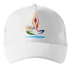 Кепка Йога акварель Білий фото