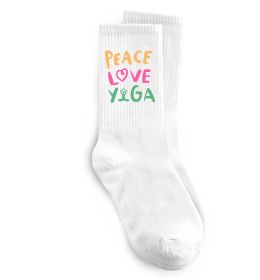 Носки Peace love yoga