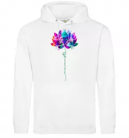 Чоловіча толстовка (худі) Namaste Білий фото