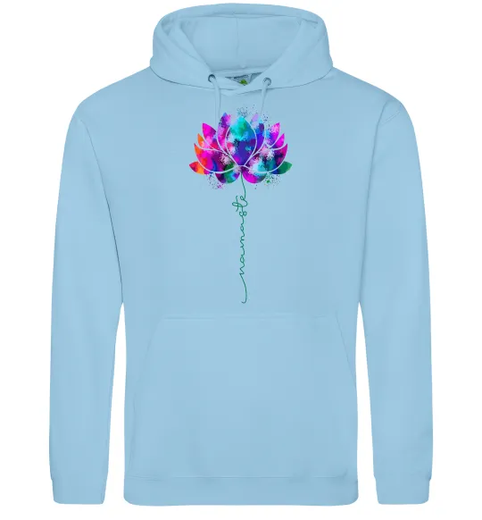 Чоловіча толстовка (худі) Namaste Блакитний фото